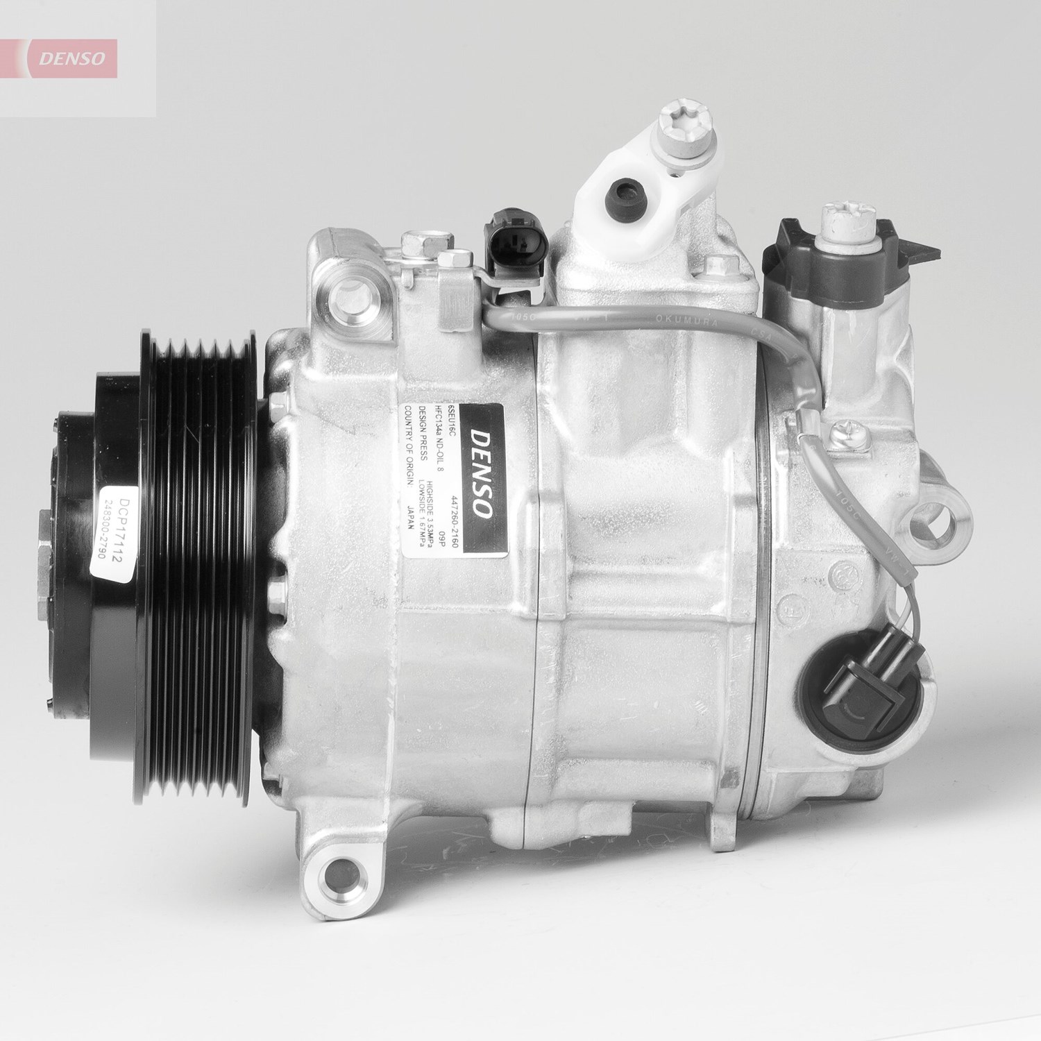 Denso Kompressor, Klimaanlage [Hersteller-Nr. DCP17112] für Mercedes-Benz