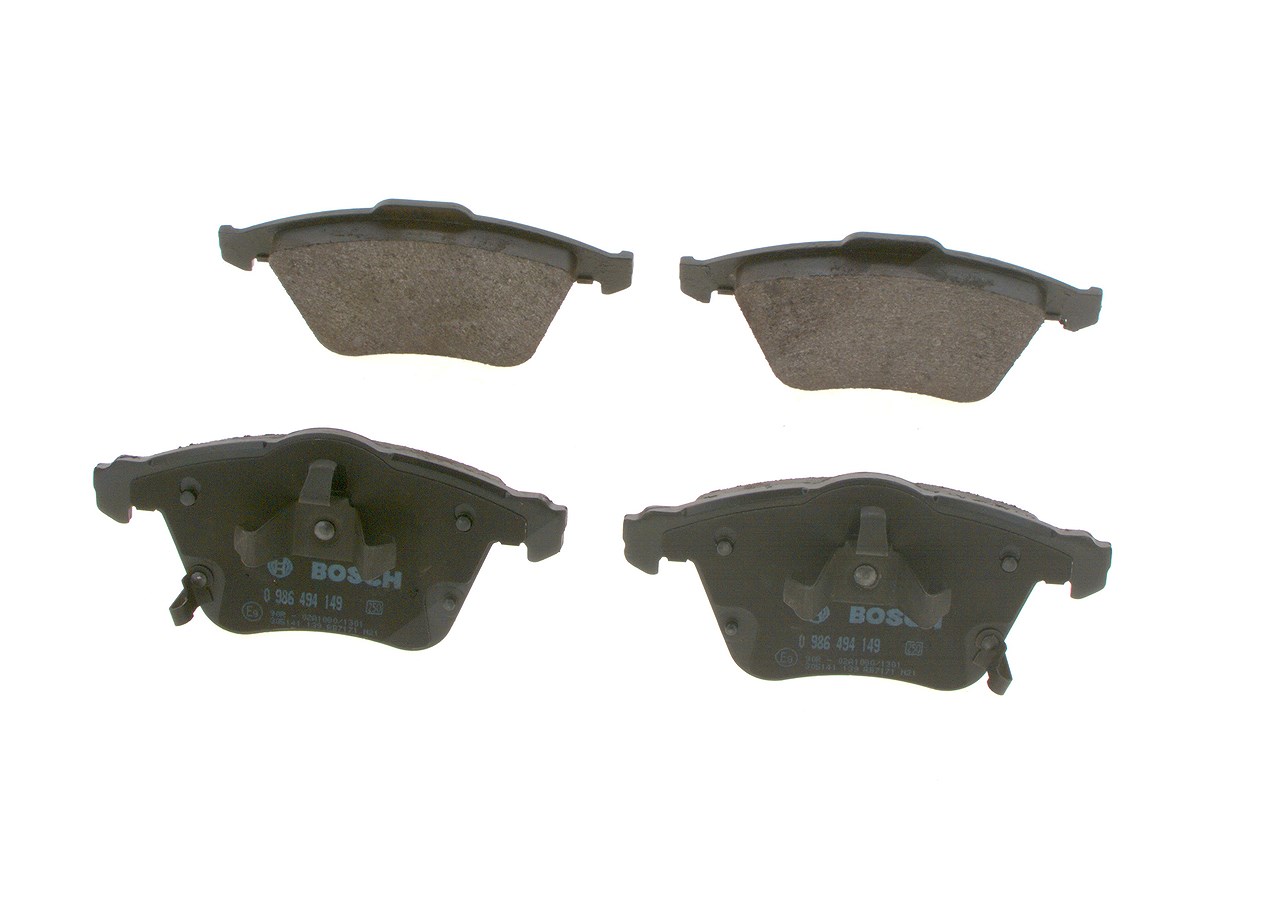 Bosch Bremsbelagsatz, Scheibenbremse [Hersteller-Nr. 0986494149] für Mazda
