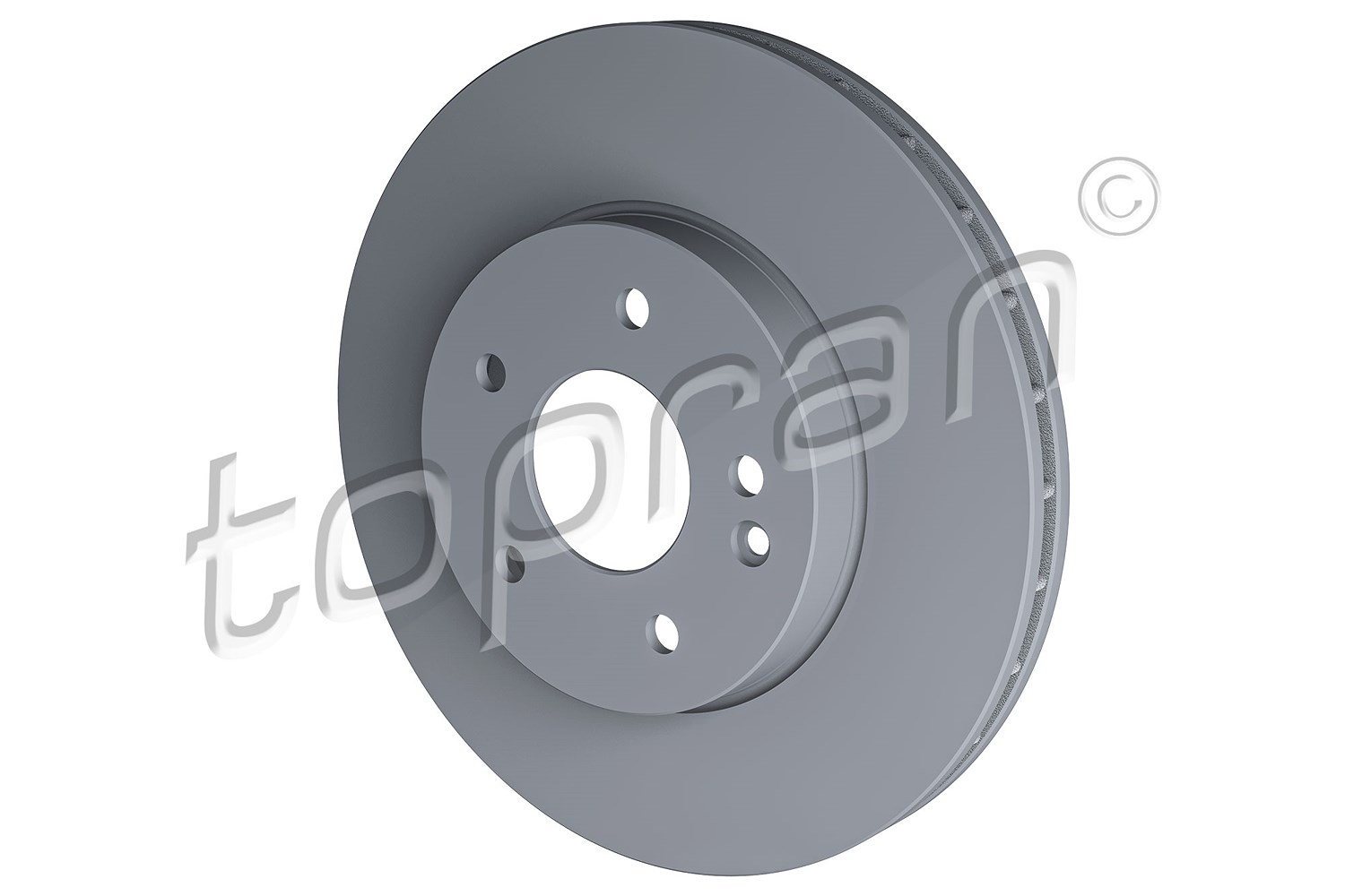 Topran Bremsscheibe Vorderachse Belüftet [Hersteller-Nr. 400856] für Mercedes-Benz