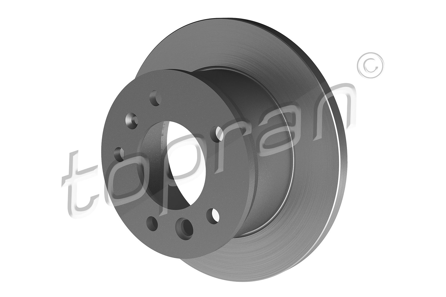 Topran Bremsscheibe Hinterachse Voll [Hersteller-Nr. 107689] für VW, Mercedes-Benz