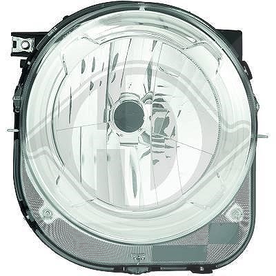 Diederichs Hauptscheinwerfer [Hersteller-Nr. 2660081] für Jeep