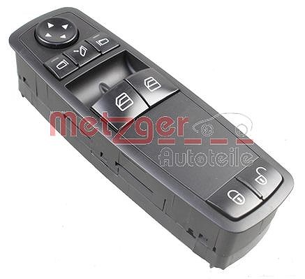 Metzger Autoteile Schalter, Fensterheber [Hersteller-Nr. 0916681] für Mercedes-Benz