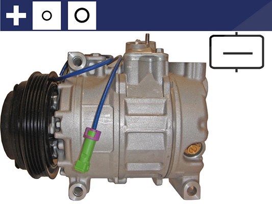 Mahle Kompressor, Klimaanlage [Hersteller-Nr. ACP1007000S] für VW, Audi, Skoda