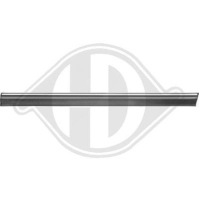 Diederichs Zier-/Schutzleiste, Tür [Hersteller-Nr. 1611132] für Mercedes-Benz