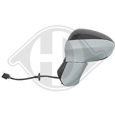 Diederichs Außenspiegel [Hersteller-Nr. 1892225] für Opel