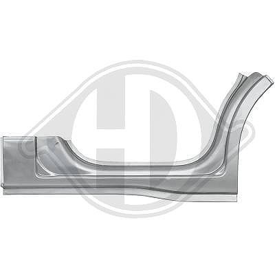 Diederichs Einstiegblech [Hersteller-Nr. 9334224] für Nissan, Renault, Opel