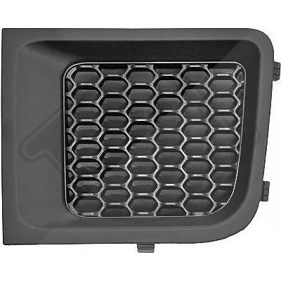 Diederichs Lüftungsgitter, Stoßfänger [Hersteller-Nr. 2660047] für Jeep