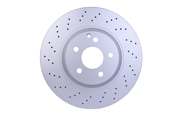 Hella 1x Bremsscheibe [Hersteller-Nr. 8DD355115-011] für Mercedes-Benz