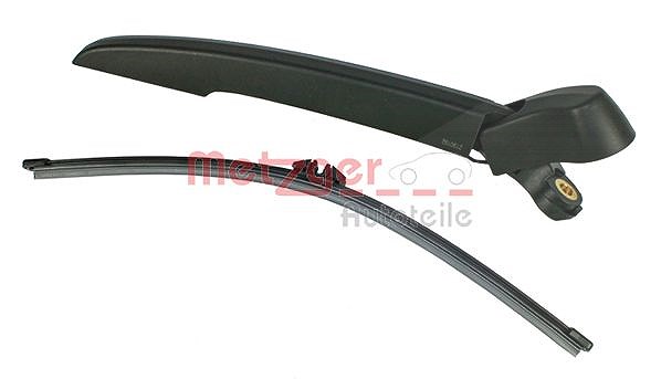 Metzger Autoteile Wischarm mit Kappe + Wischer hinten [Hersteller-Nr. 2190192] für BMW
