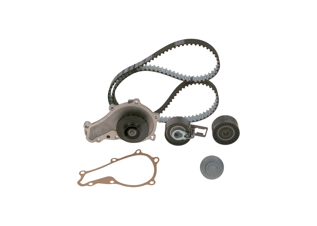 Bosch Wasserpumpe + Zahnriemensatz [Hersteller-Nr. 1987946947] für Ford, Citroën, Peugeot
