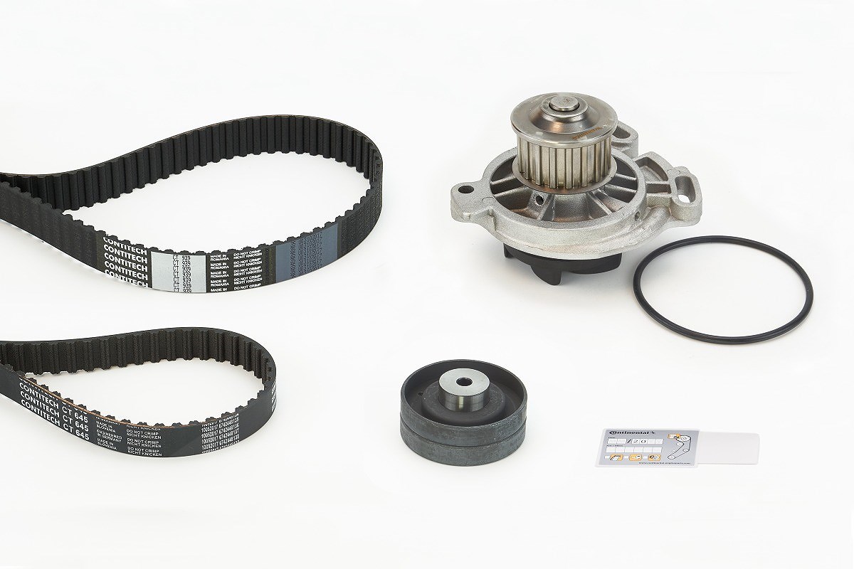 Continental Ctam Wasserpumpe + Zahnriemensatz [Hersteller-Nr. CT939WP7PRO] für VW
