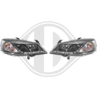 Diederichs Hauptscheinwerfersatz [Hersteller-Nr. 1805987] für Opel