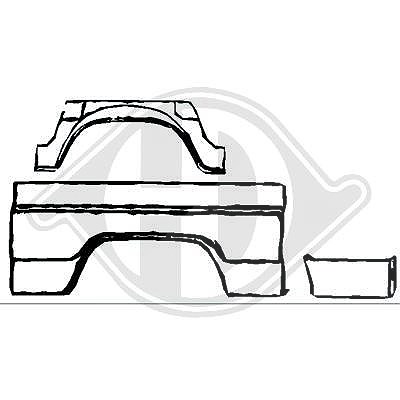 Diederichs Radhaus [Hersteller-Nr. 9138330] für Mercedes-Benz