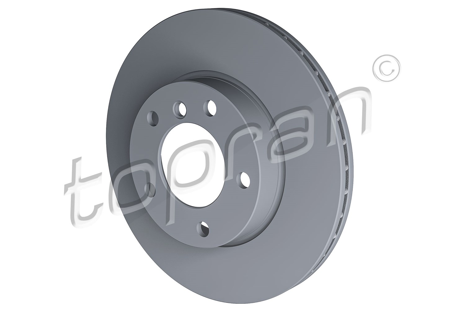 Topran Bremsscheibe Vorderachse Belüftet [Hersteller-Nr. 500563] für BMW