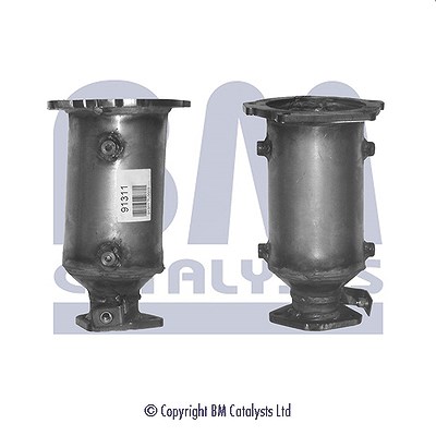 Bm Catalysts Katalysator mit Anbauteilen [Hersteller-Nr. BM91311H] für Mazda