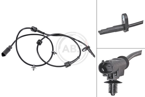 A.b.s. Sensor, Raddrehzahl [Hersteller-Nr. 31800] für Nissan