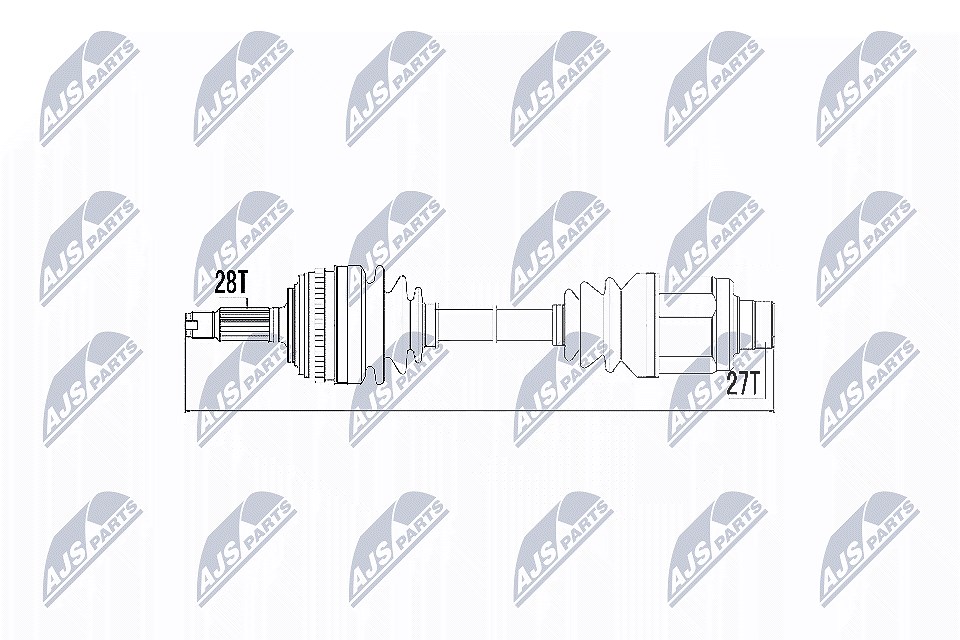 Nty Antriebswelle [Hersteller-Nr. NPW-HD-036] für Honda