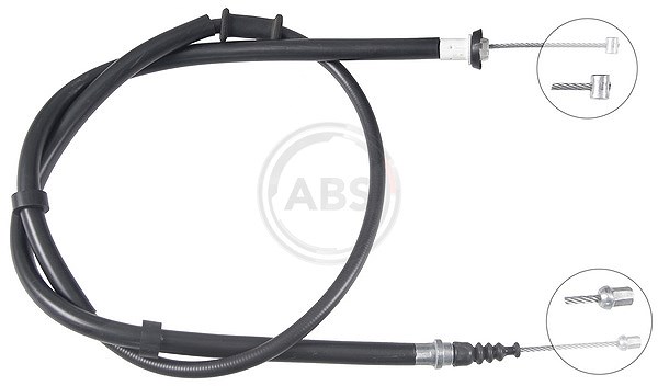 A.b.s. Seilzug, Feststellbremse [Hersteller-Nr. K19805] für Fiat