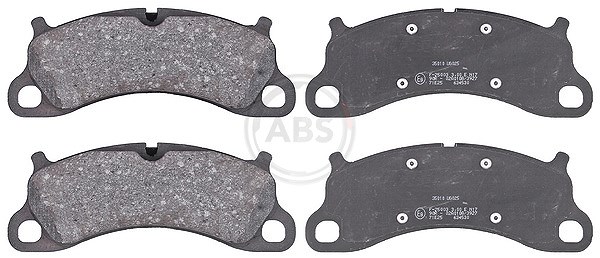 A.b.s. Bremsbelagsatz, Scheibenbremse [Hersteller-Nr. 35010] für Porsche