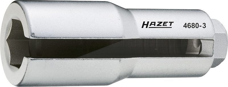Hazet Lambda-Sonden Einsatz - Vierkant 1/2 - Sechskant Profil - 22 mm [Hersteller-Nr. 4680-3]