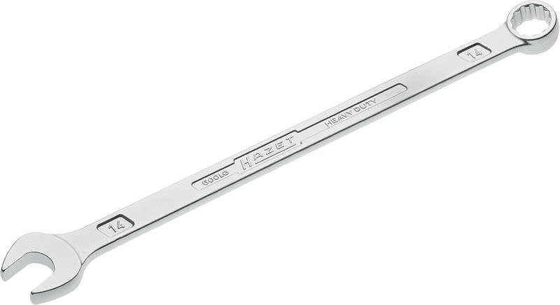 Hazet Ring-Maulschlüssel - extra lang - Zwölfkant - 14 mm [Hersteller-Nr. 600LG-14]