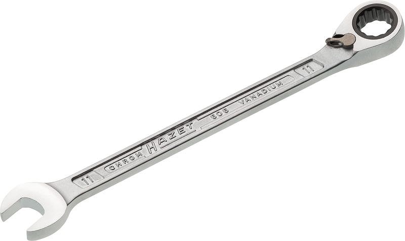 Hazet Knarren Ring-Maulschlüssel - Doppel-Sechskant - 11mm [Hersteller-Nr. 606-11]