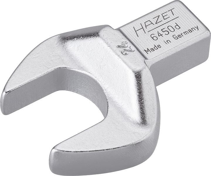 Hazet Einsteck-Maulschlüssel - Einsteck-Vierkant 14x18mm - 24mm [Hersteller-Nr. 6450D-24]