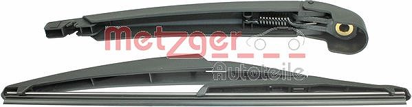 Metzger Autoteile Wischarm mit Kappe + Wischer hinten [Hersteller-Nr. 2190286] für Fiat, Abarth