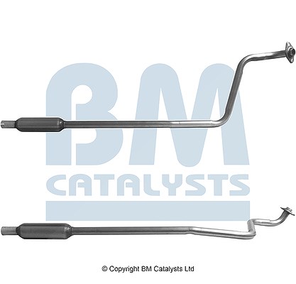 Bm Catalysts Abgasrohr [Hersteller-Nr. BM50048] für Toyota
