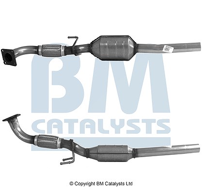 Bm Catalysts Katalysator mit Anbauteilen [Hersteller-Nr. BM80091H] für Skoda, VW, Seat