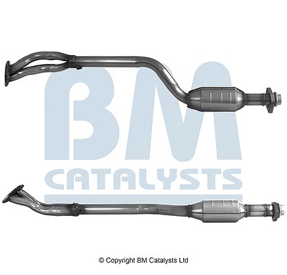 Bm Catalysts Katalysator mit Anbauteilen [Hersteller-Nr. BM90418H] für BMW