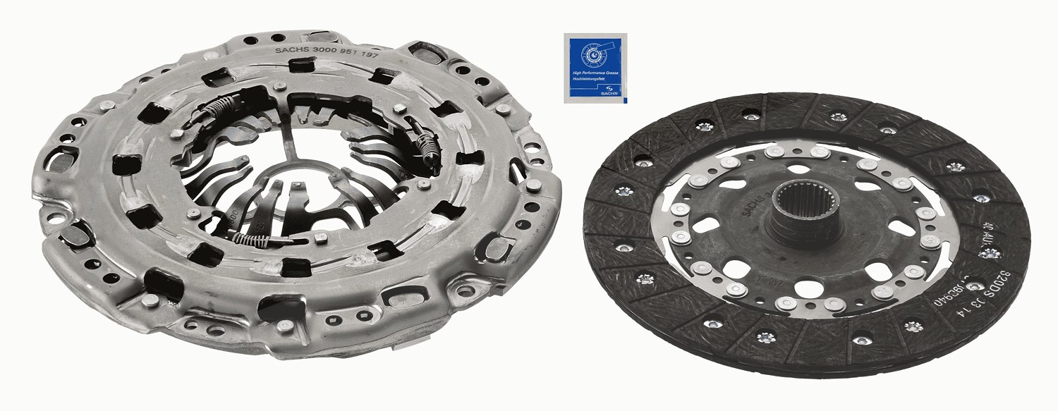 Sachs Kupplungssatz [Hersteller-Nr. 3000951197] für Mercedes-Benz