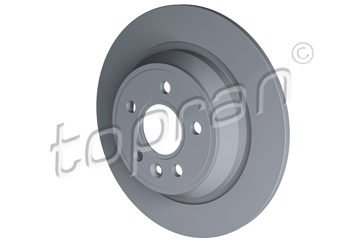 Topran Bremsscheibe Hinterachse Voll [Hersteller-Nr. 303969] für Ford, Land Rover