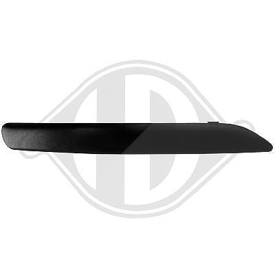 Diederichs Zier-/Schutzleiste, Stoßfänger [Hersteller-Nr. 6624162] für Toyota