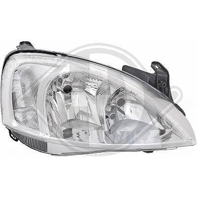 Diederichs Hauptscheinwerfer [Hersteller-Nr. 1813982] für Opel