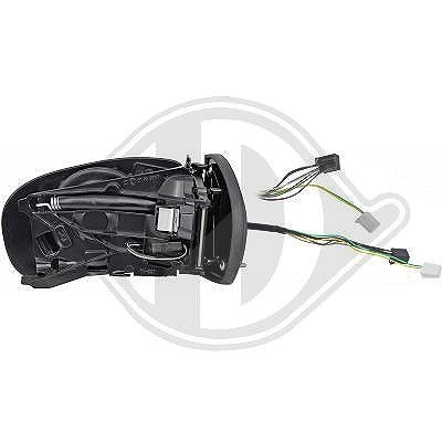 Diederichs Außenspiegel [Hersteller-Nr. 1671424] für Mercedes-Benz