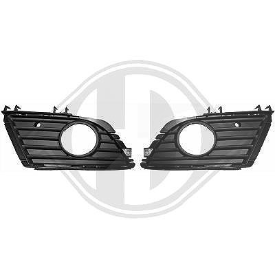 Diederichs Lüftungsgitter, Stoßfänger [Hersteller-Nr. 1813347] für Opel