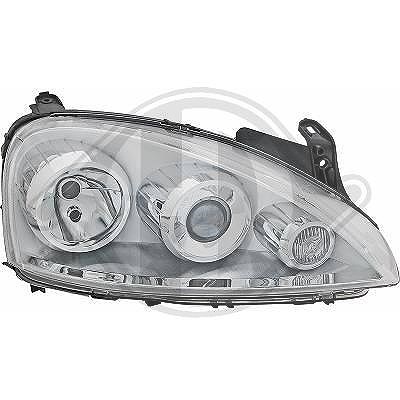 Diederichs Hauptscheinwerfer [Hersteller-Nr. 1813280] für Opel