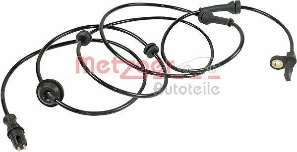 Metzger Autoteile Sensor, Raddrehzahl [Hersteller-Nr. 0900198] für Fiat