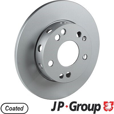 Jp Group 1x Bremsscheibe [Hersteller-Nr. 1363106200] für Mercedes-Benz