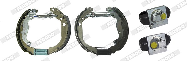 Ferodo Bremsbackensatz [Hersteller-Nr. FMK626] für Dacia