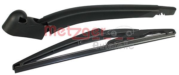 Metzger Autoteile Wischarm mit Kappe + Wischer hinten [Hersteller-Nr. 2190188] für Mercedes-Benz