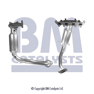 Bm Catalysts Katalysator inkl. Montagesatz [Hersteller-Nr. BM91393H] für Fiat