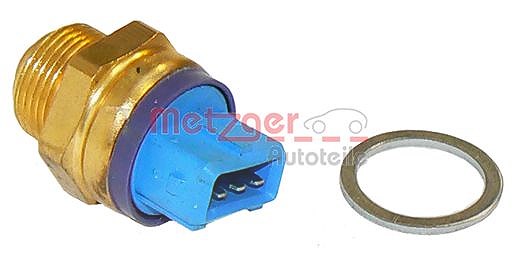 Metzger Autoteile Temperaturschalter, Kühlerlüfter [Hersteller-Nr. 0915187] für Fiat, Peugeot, Lancia, Citroën