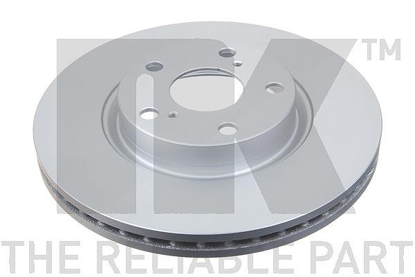 Nk 1x Bremsscheibe [Hersteller-Nr. 3145125] für Toyota