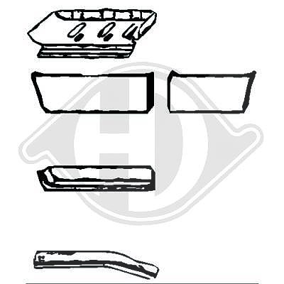 Diederichs Einstiegblech [Hersteller-Nr. 9138021] für Mercedes-Benz