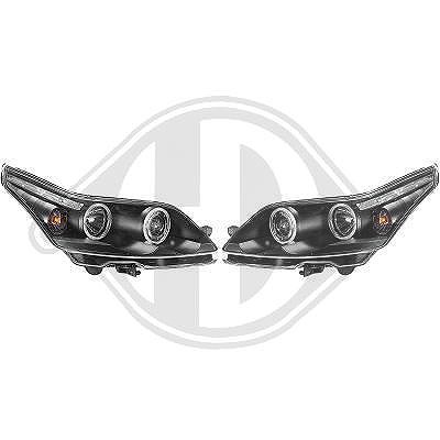 Diederichs Hauptscheinwerfersatz [Hersteller-Nr. 4072480] für Citroën