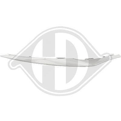 Diederichs Zier-/Schutzleistensatz, Stoßfänger [Hersteller-Nr. 1682365] für Mercedes-Benz