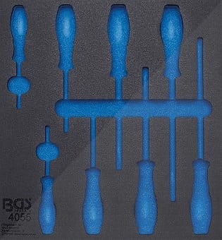 Bgs Werkstattwageneinlage 2/3 - leer - für Art. 4055 [Hersteller-Nr. 4055-1]