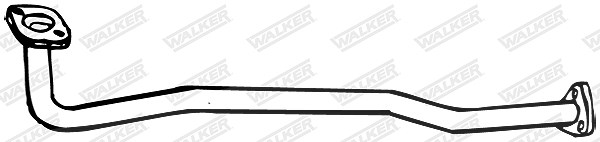 Walker Abgasrohr [Hersteller-Nr. 15839] für Vauxhall, Opel